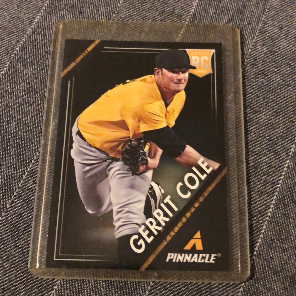 Gerrit Cole rookie baseball card